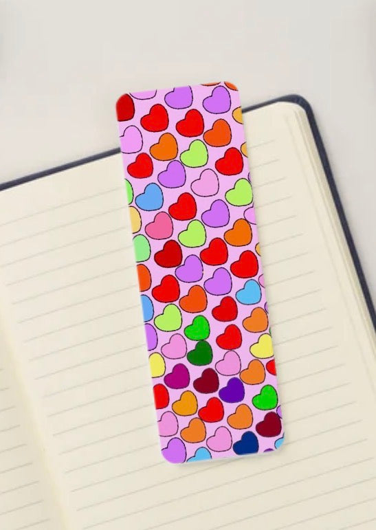 Hearts bookmark