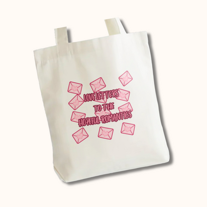 The love letter tote bag