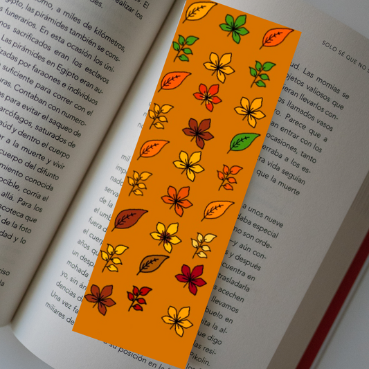 Autumn leaves Bookmark