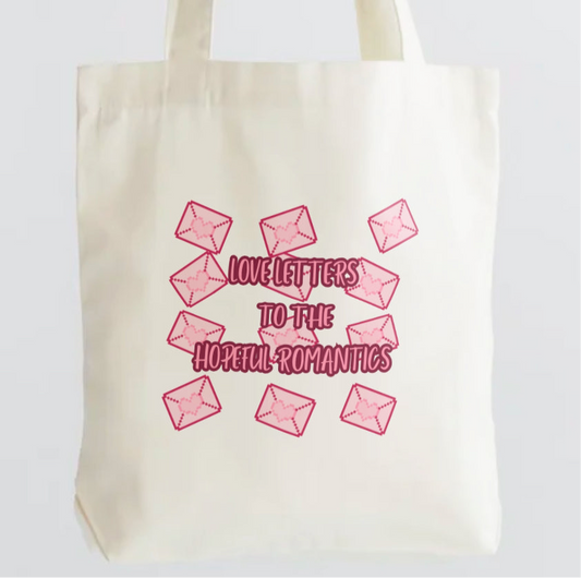 The love letter tote bag